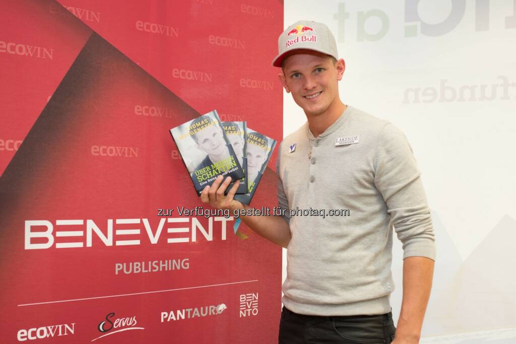 Thomas Morgenstern zieht Zwischenbilanz : Der Österreichische Spitzensportler teilt im Buch „Über meinen Schatten. Eine Reise zu mir selbst“ Erfahrungen und Erfolge seiner Karriere : Fotocredit: Benevento Publishing/Ecowin/APA-Fotoservice/Hörmandinger (24.09.2015) 