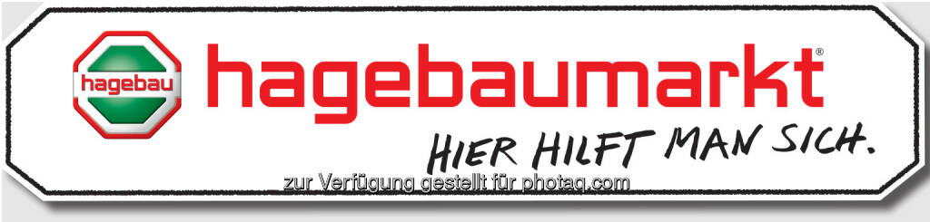 Logo hagebaumarkt : Österreichische hagebau Gesellschafter übernehmen Baumax Standorte : Vier österreichische hagebau Gesellschafter betreiben zukünftig Märkte in Eisenstadt, Gralla, Graz, Judenburg, Mistelbach und St. Pölten : ©hagebau, © Aussendung (25.09.2015) 