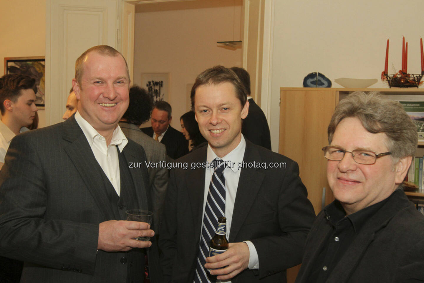 Alexander Stummvoll (Vermögensberater), Gustav Hübner (HYPO Oberösterreich), Michael Veit (Vertriebsleiter & Prokurist von FinanzAdmin)
