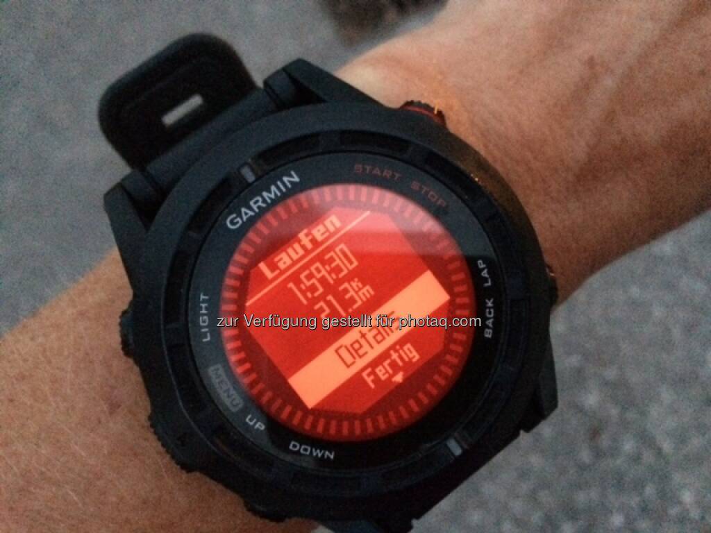 Garmin, Laufuhr, Uhr, © Martina Draper (26.09.2015) 