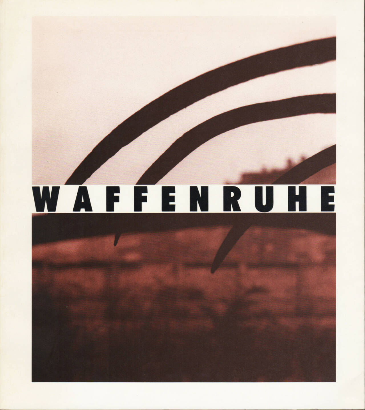 Michael Schmidt - Waffenruhe, Nishen 1987, Cover - http://josefchladek.com/book/michael_schmidt_-_waffenruhe