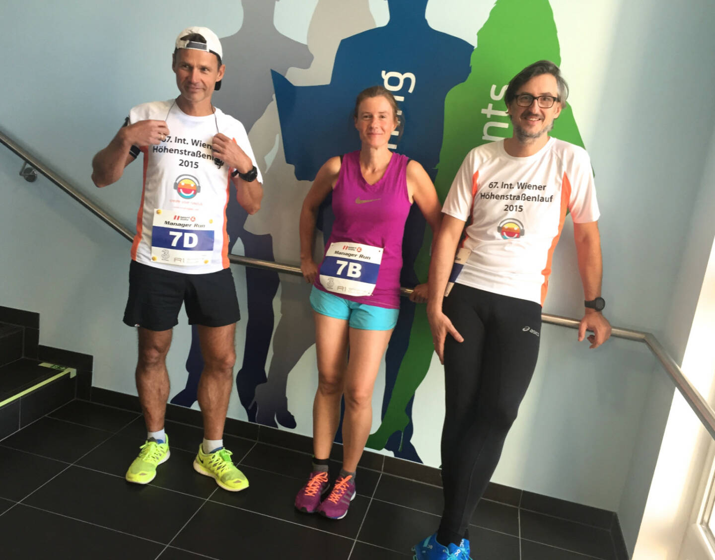 Team Runplugged: Andreas Schweighofer, Martina Draper, Josef Chladek