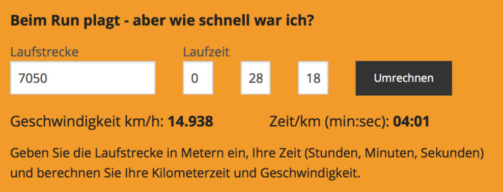 Mein Lauf bei http://www.managerrun.at , eingegeben ins Rechnertool von http://www.runplugged.com  (29.09.2015) 