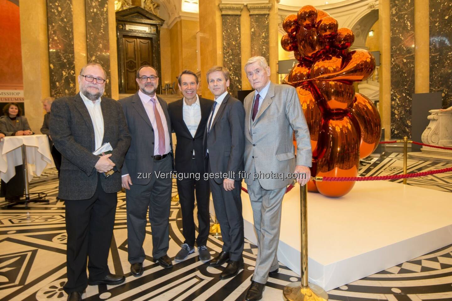 Anton Kern, Christian Köberl, Kunz, Josef Ostermayer, Hannes Androsch : Eröffnung der Prähistorischen Schausäle: Archäologische Funde im Naturhistorischen Museum Wien :Fotocredit: NHM Wien/APA-Fotoservice/Hörmandinger