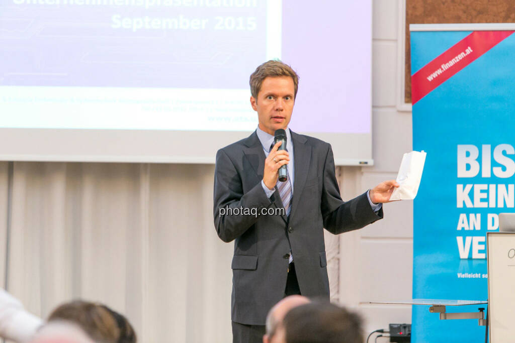 BSN Roadshow, Martin Watzka für Integral bianco, © photaq/Martina Draper (01.10.2015) 