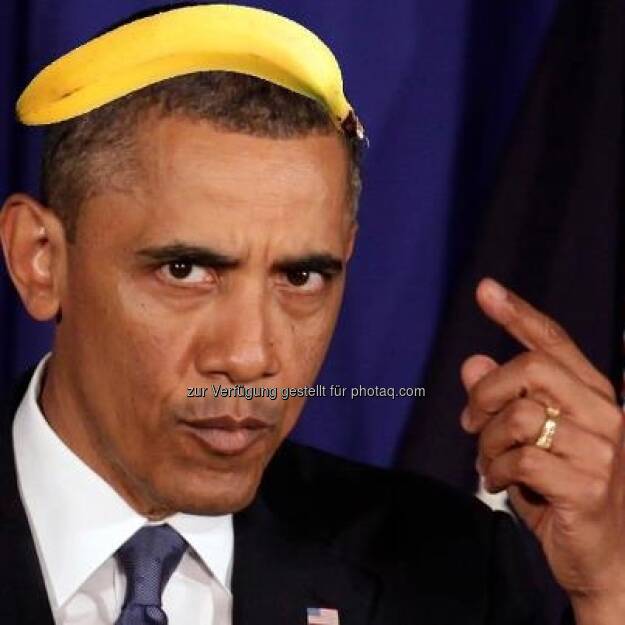 Wear your banana like your most comfortable hat (B. Obama, 18.03.2011) https://www.facebook.com/bananingofficial (22.03.2013) 