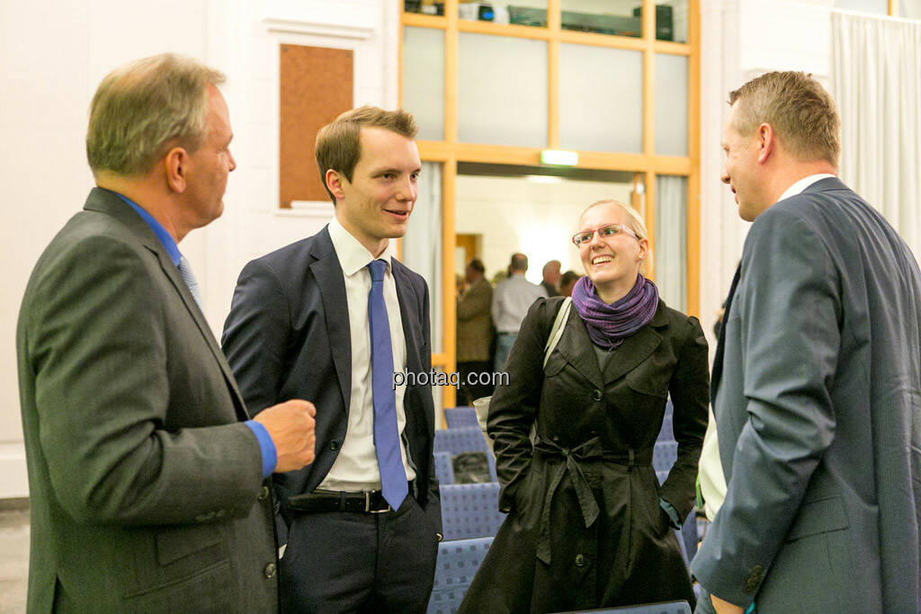 Andreas Feuerstein, Leonhard Steinmann, Angelika Scheid, Friedrich Wachernig (S Immo), © photaq/Martina Draper (01.10.2015) 