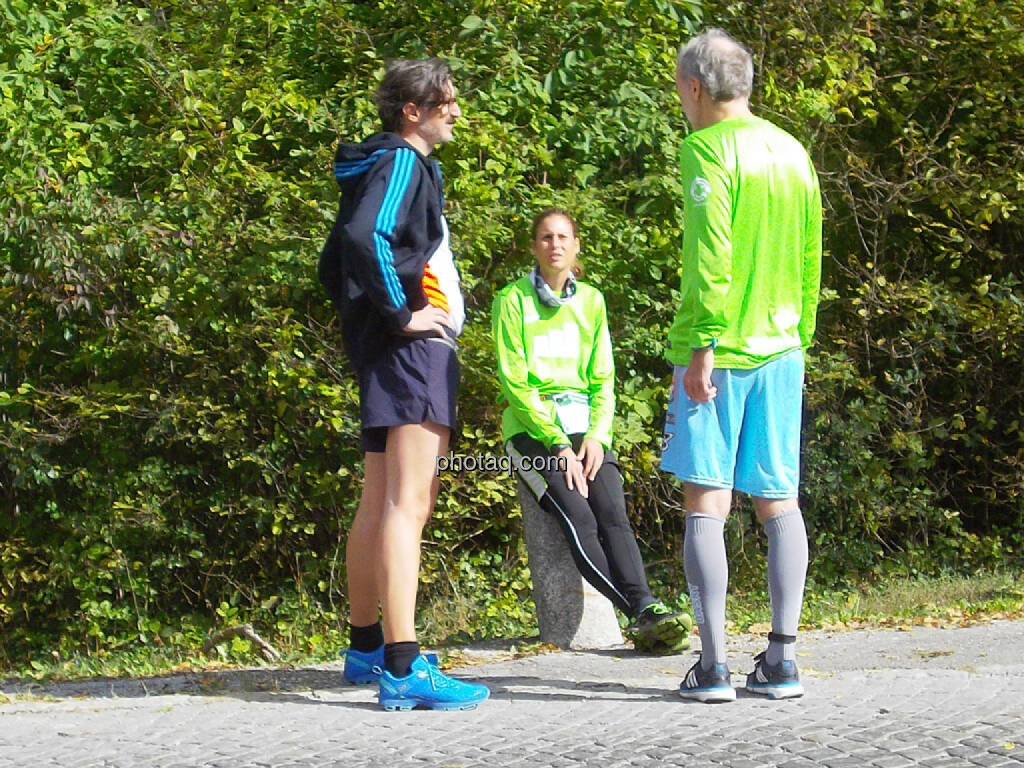 Josef Chladek, Christina Oehler (Wikifolio), Christian Drastil, © Ludwig Hartweger/photaq (04.10.2015) 