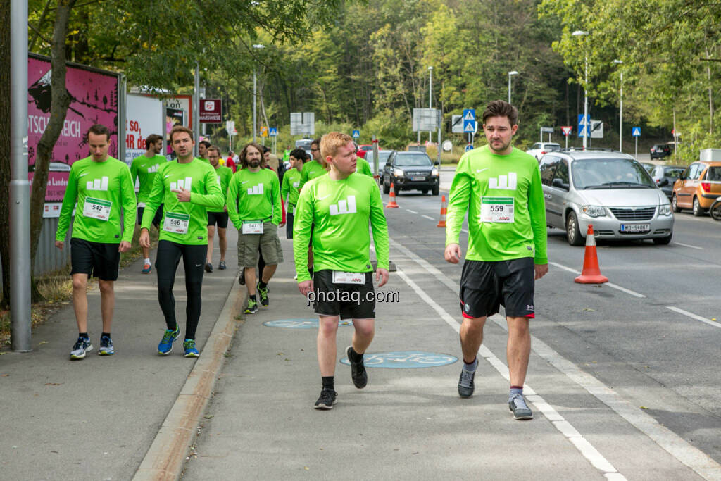 Team wikifolio Runplugged Runners, © Martina Draper/photaq (04.10.2015) 