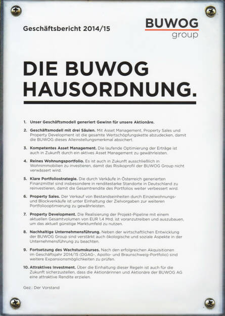 Buwog Geschäftsbericht 2014/15 - http://boerse-social.com/financebooks/show/buwog_geschaftsbericht_2014-15 (05.10.2015) 