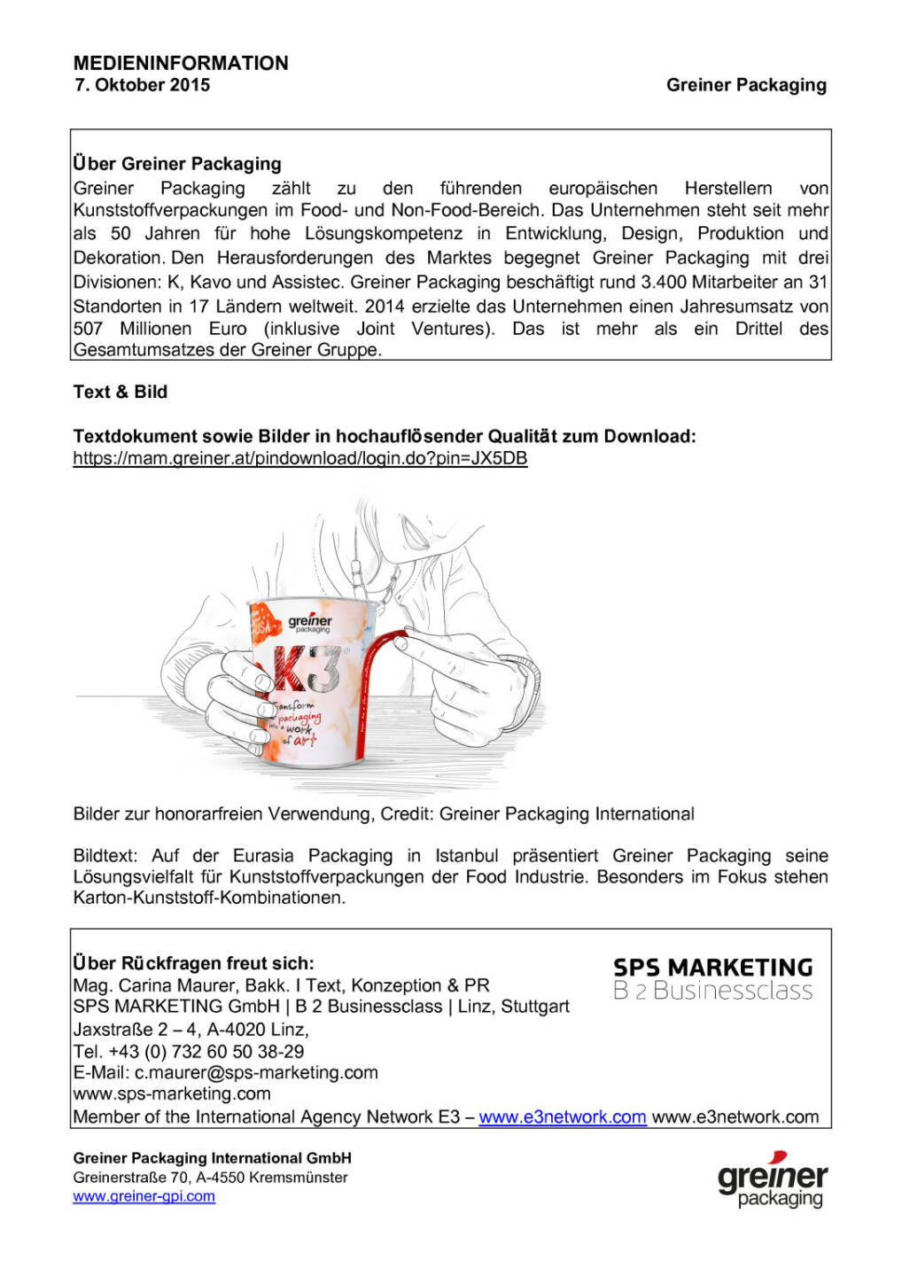 Greiner Packaging auf t&uuml;rkischer Fachmesse, Seite 2/2, komplettes Dokument unter http://boerse-social.com/static/uploads/file_407_greiner_packaging_auf_turkischer_fachmesse.pdf