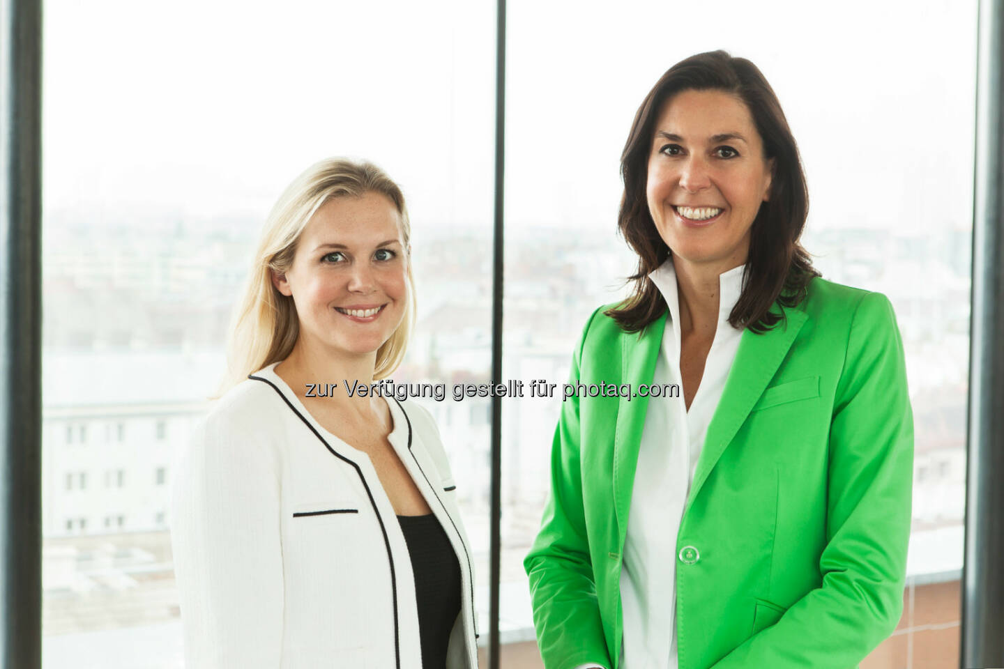 Livia Daisy Birtalan, Jasmin Soravia : Soravia Group verstärkt Führungsteam : Jasmin Soravia und Livia Daisy Birtalan ab sofort an Bord des führenden Projektentwicklers : Fotocredit: © Soravia/Bernhard Schramm