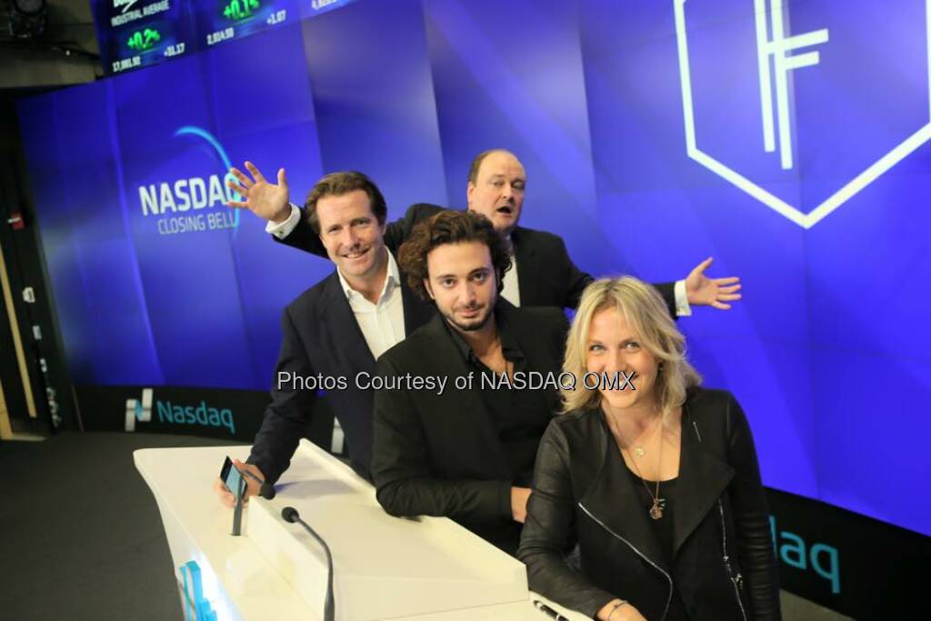 Great photos from the Founders Forum Closing Bell Ceremony!  Source: http://facebook.com/NASDAQ (11.10.2015) 