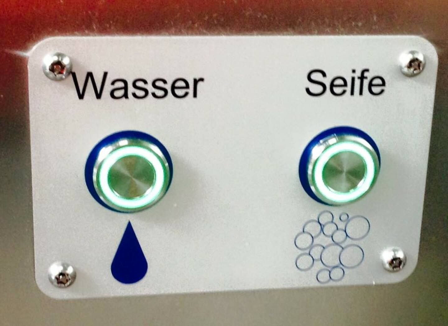 Wasser Seife