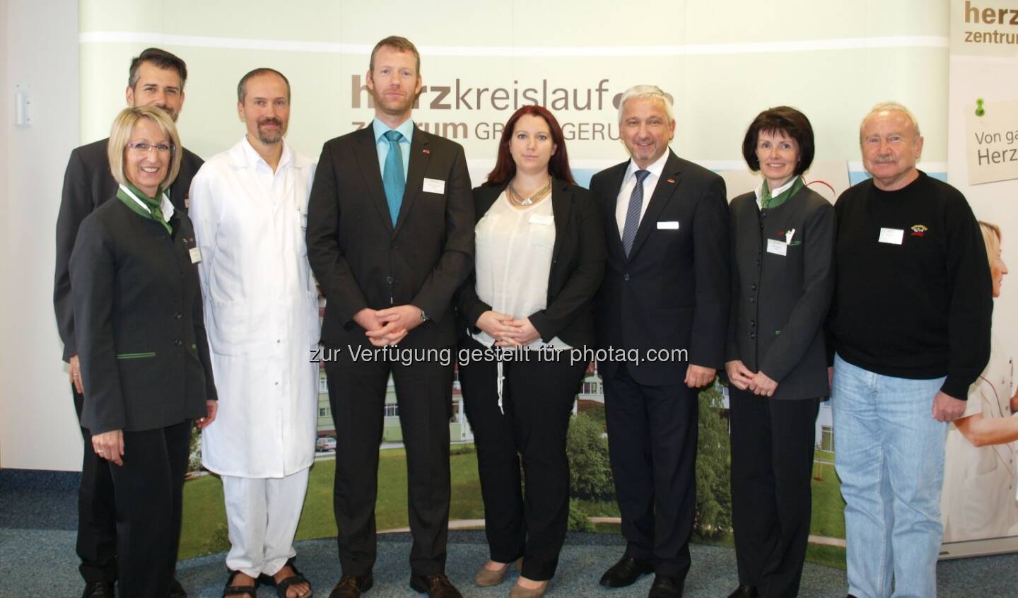 Elfriede Stiedl, Jürgen Friedl, Alexander Urtz, Stefan Rottensteiner, Cornelia Rottensteiner, Fritz Weber, Silvia Kaufmann, Josef Schandl (alle Referenten Pflegekongress) : Pflegekongress Herzgesundheit: Phänomen Angst im Fokus : Erfolgreicher 2. Pflegkongress im Herz-Kreislauf-Zentrum Groß Gerungs, dem Kompetenzzentrum für kardiale Gesundheit : Fotocredit: Herz-Kreislauf-Zentrum Groß Gerungs