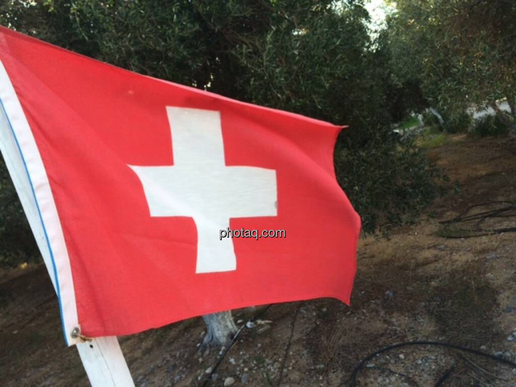 Schweiz, Fahne, © Martina Draper (17.10.2015) 