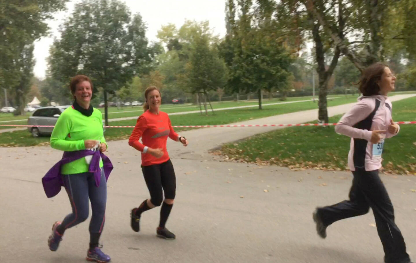 3km mit der lieben Isabel Göpfert Samer gelaufen