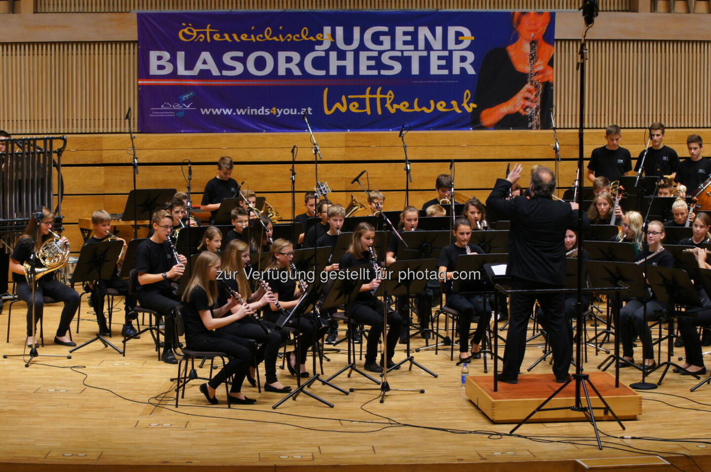 Österreichische Jugendblasorchester-Wettbewerbe 2015 : Österreichische Blasorchesterjugend lässt aufhorchen : Von 24. bis 25. Oktober 2015 ist das Linzer Brucknerhaus Bühne nationaler und internationaler Jugendblasorchestergrößen : Fotocredit: Österreichische Blasmusikjugend