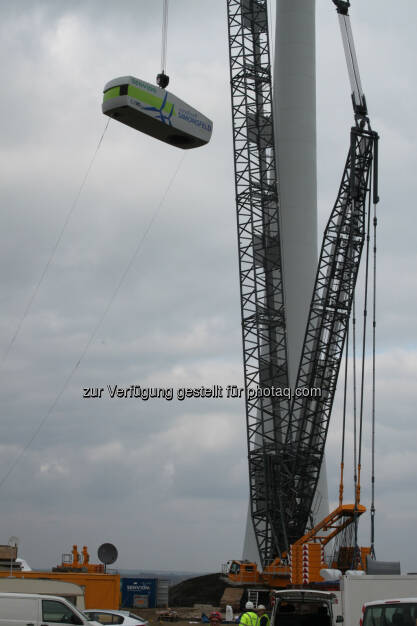 Windkraft Simonsfeld AG installiert zwei Windparks im Weinviertel, © Aussendung (23.10.2015) 