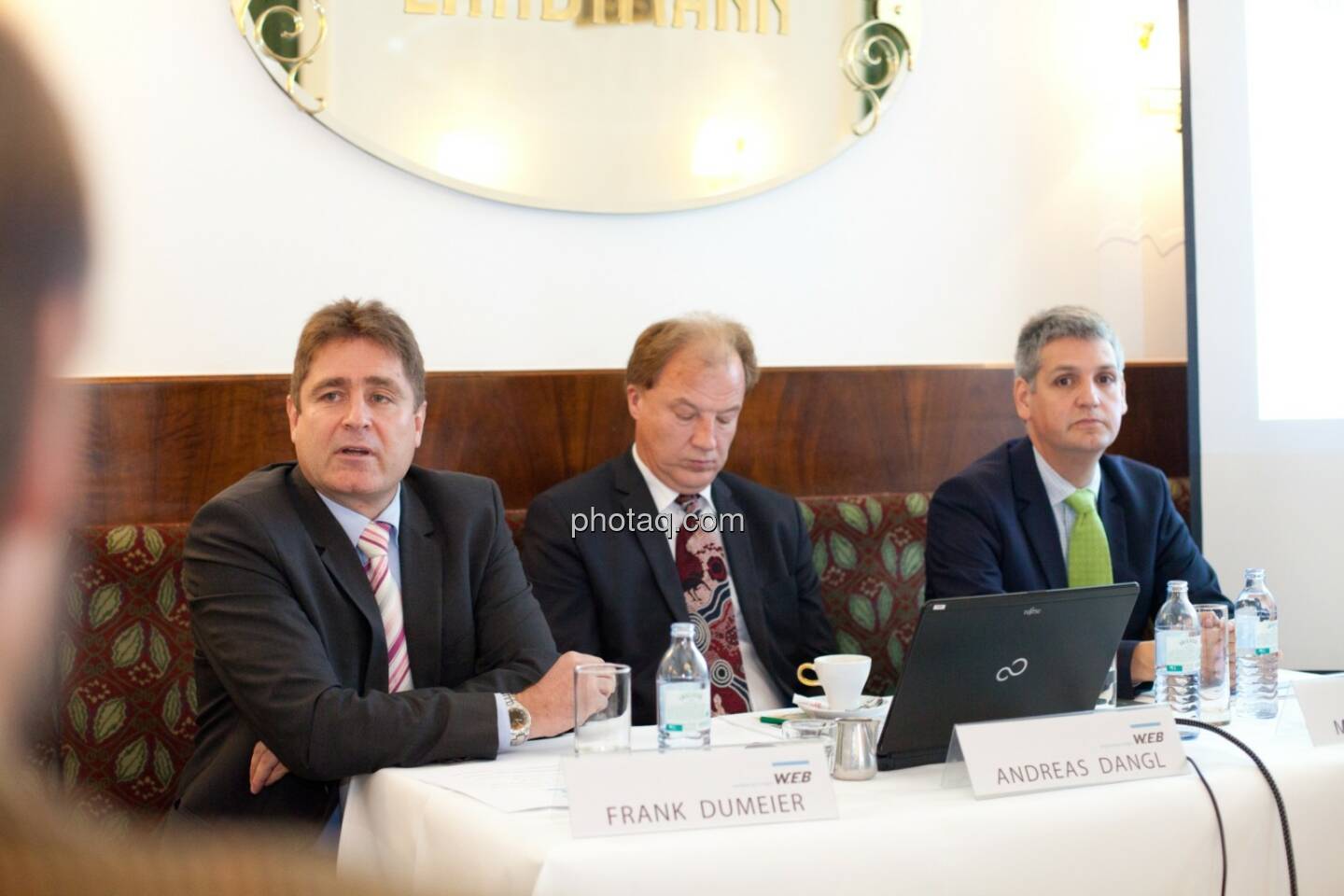 Andreas Dangl, Michael Trcka und Frank Dumeier, WEB Windenergie AG