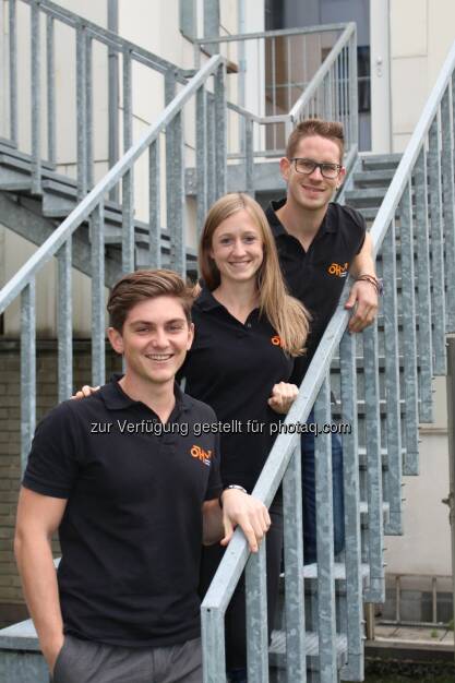 Korbinian Kasinger (Vors. ÖH-Innsbruck), Maria Linsinger (1. Stv.), Benjamin Walch (2. Stv) : ÖH Innsbruck: Neues Vorsitzteam wurde gewählt : Bessere Wohnungssituation und Ausbau des E-Learning Sektors als Hauptziele :Fotocredit: ÖH Innsbruck, © Aussender (27.10.2015) 