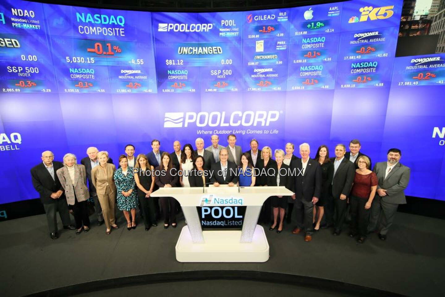 PoolCorp rings the Nasdaq Opening Bell! #Pool20Years $POOL  Source: http://facebook.com/NASDAQ