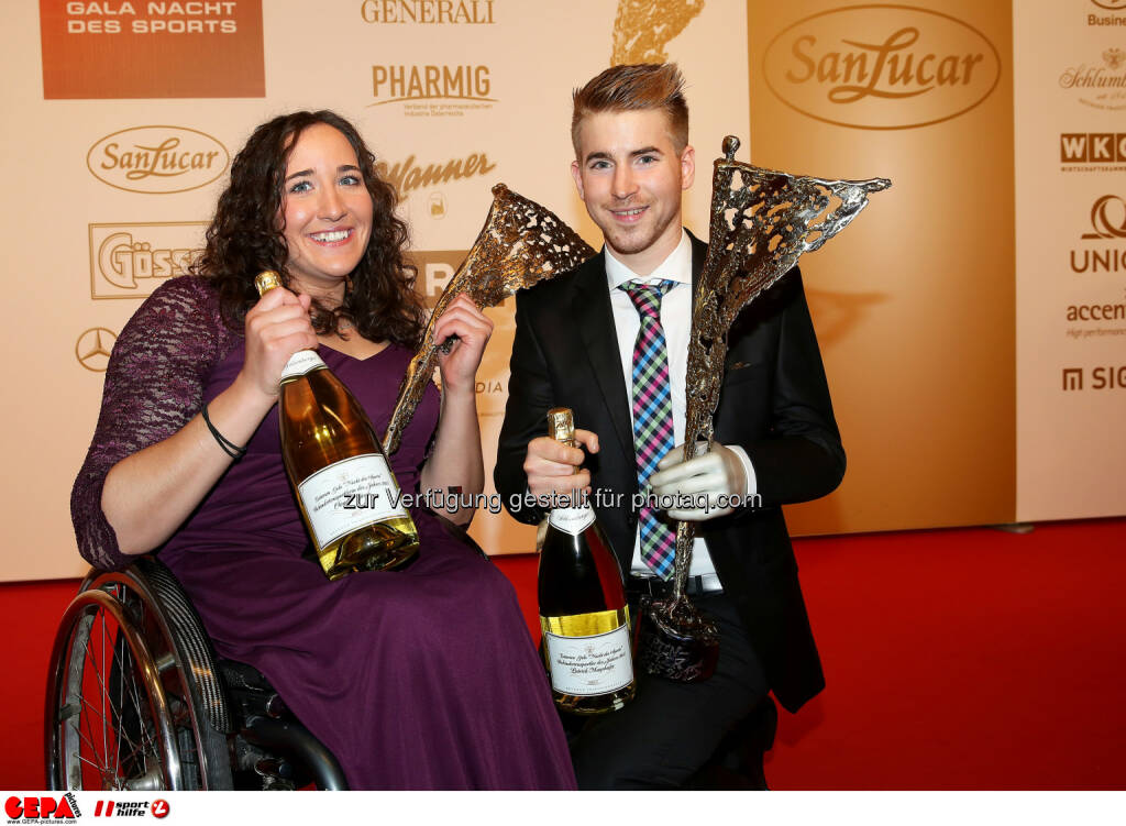 Claudia Lösch, Patrick Mayrhofer : Photo: GEPA pictures/ Hans Oberlaender (30.10.2015) 