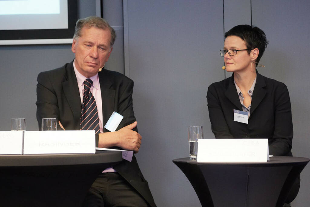 Wilhelm Rasinger (IVA), Gerda Königstorfer (Rosenbauer), © APA-Fotoservice für CIRA. Mit freundlicher Genehmigung der CIRA. (04.11.2015) 