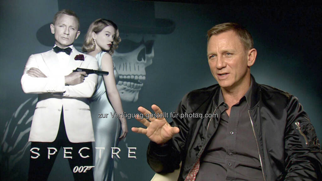 Daniel Craig: In London trifft Matthias Malmedie für ein Interview auf Bond-Darsteller Daniel Craig (Spectre). RTL II: Grip - Das Motormagazin: James Bond Special (C) RTL II, © Aussendung (07.11.2015) 