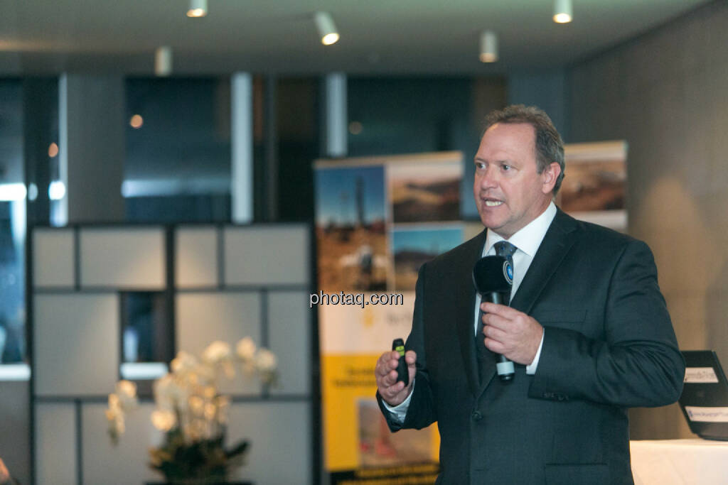Bill Howald, President, CEO & Director, Co-founder Rye Patch Gold, © Martina Draper/photaq (12.11.2015)