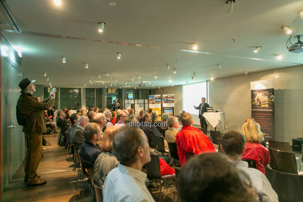 George Moen, Senior VP Finance, Inca One, 2nd Vienna Gold & Silver Night , © Martina Draper/photaq (12.11.2015)