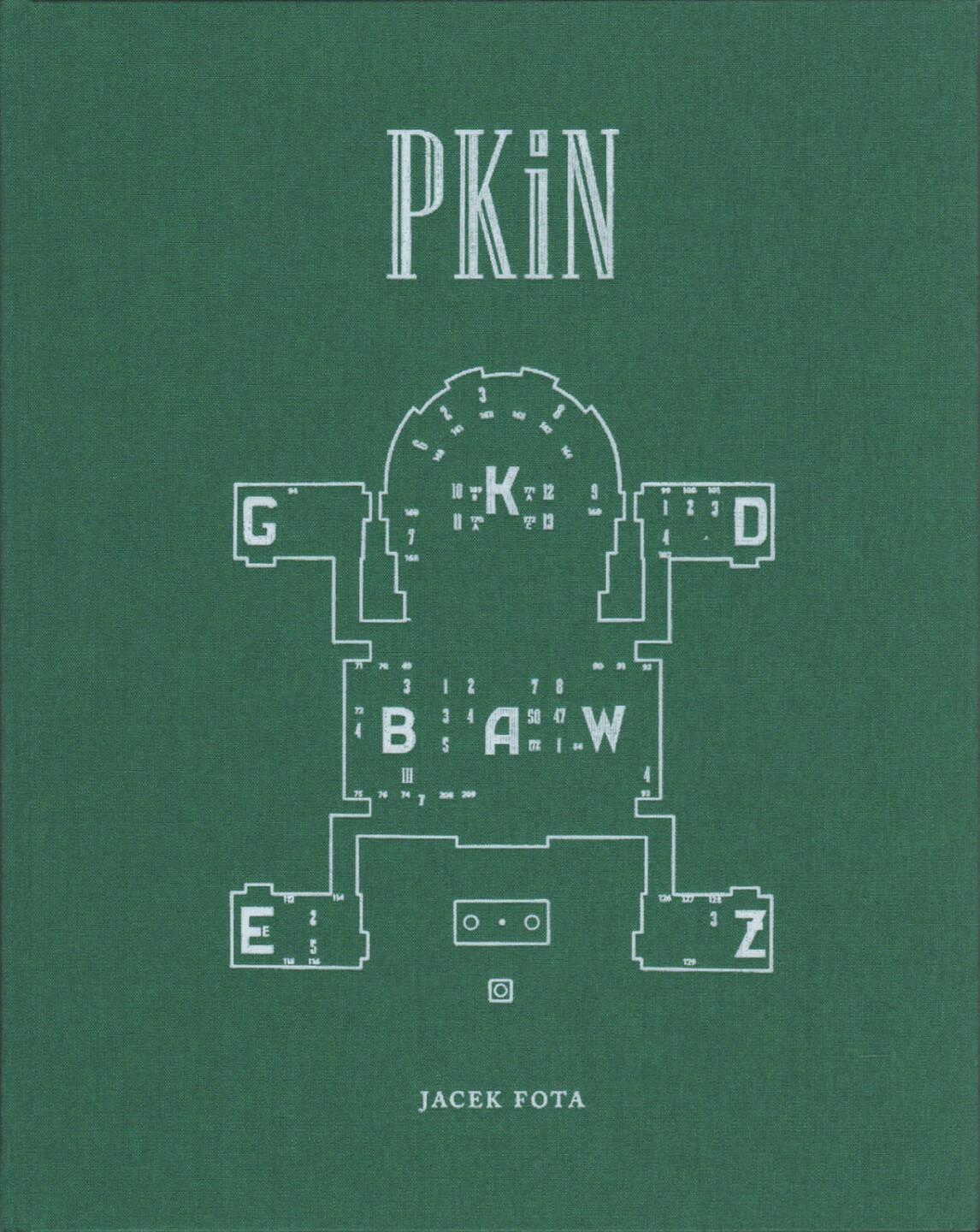 Jacek Fota - PKiN, Fundacja Centrum Architektury 2015, Cover - http://josefchladek.com/book/jacek_fota_-_pkin