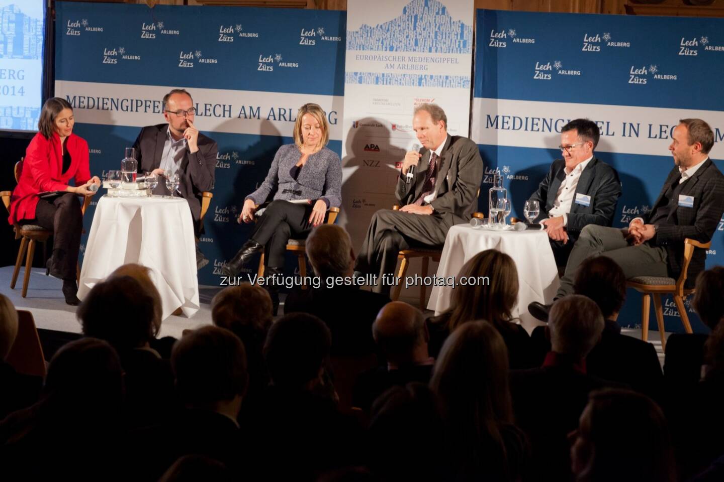 9. Europäischer Mediengipfel : Thema Verliert Europa an Wert und Werten? :  Vertreter aus Wirtschaft, Politik, Wissenschaft und Medien diskutieren von 3. - 5. Dezember in Lech am Arlberg : Fotocredit: pro.media kommunikation/APA-Fotoservice/Lechner 