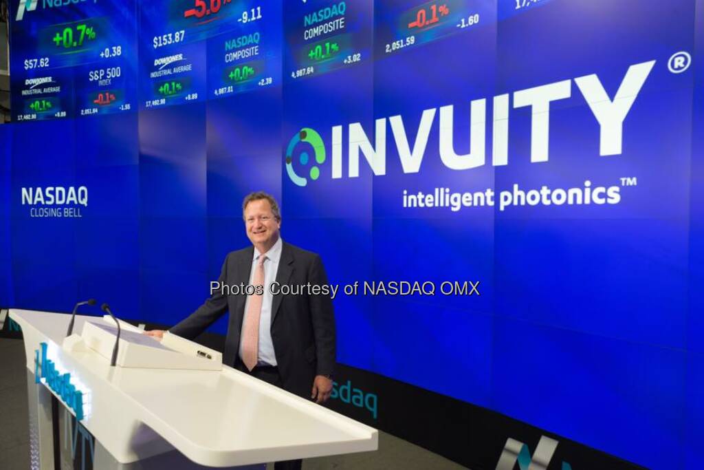 ICYMI great photos of Invuity, Inc. ringing the Nasdaq Bell this week!   Source: http://facebook.com/NASDAQ (22.11.2015) 