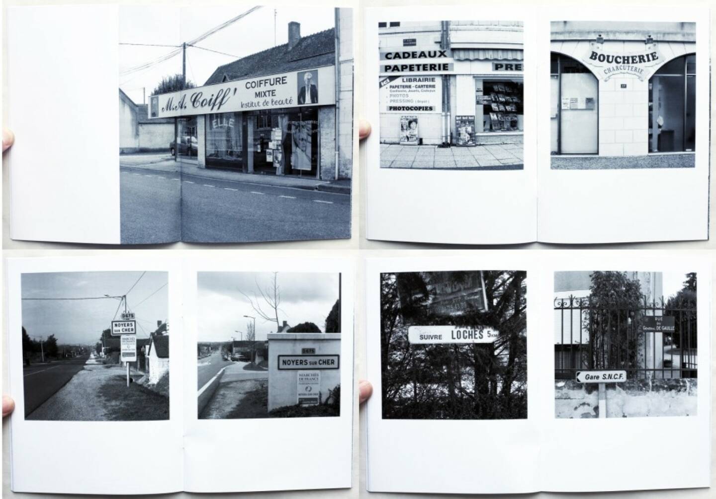 Christophe Le Toquin - Éléments d'une typologie de l'urbanisation contemporaine d'un village français de deux mille huit cent trente neuf habitants - Vol #7, Self published 2015, Beispielseiten, sample spreads - http://josefchladek.com/book/christophe_le_toquin_-_elements_dune_typologie_de_lurbanisation_contemporaine_dun_village_francais_de_deux_mille_huit_cent_trente_neuf_habitants_-_vol_7#image-8