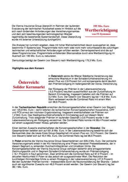 Vienna Insurance Group 1. bis 3. Quartal 2015, Seite 2/5, komplettes Dokument unter http://boerse-social.com/static/uploads/file_488_vienna_insurance_group_1_bis_3_quartal_2015.pdf (24.11.2015) 