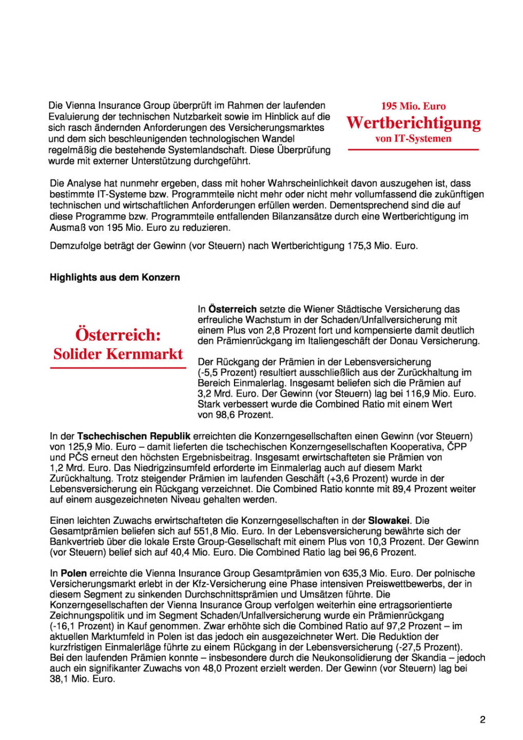 Vienna Insurance Group 1. bis 3. Quartal 2015, Seite 2/5, komplettes Dokument unter http://boerse-social.com/static/uploads/file_488_vienna_insurance_group_1_bis_3_quartal_2015.pdf