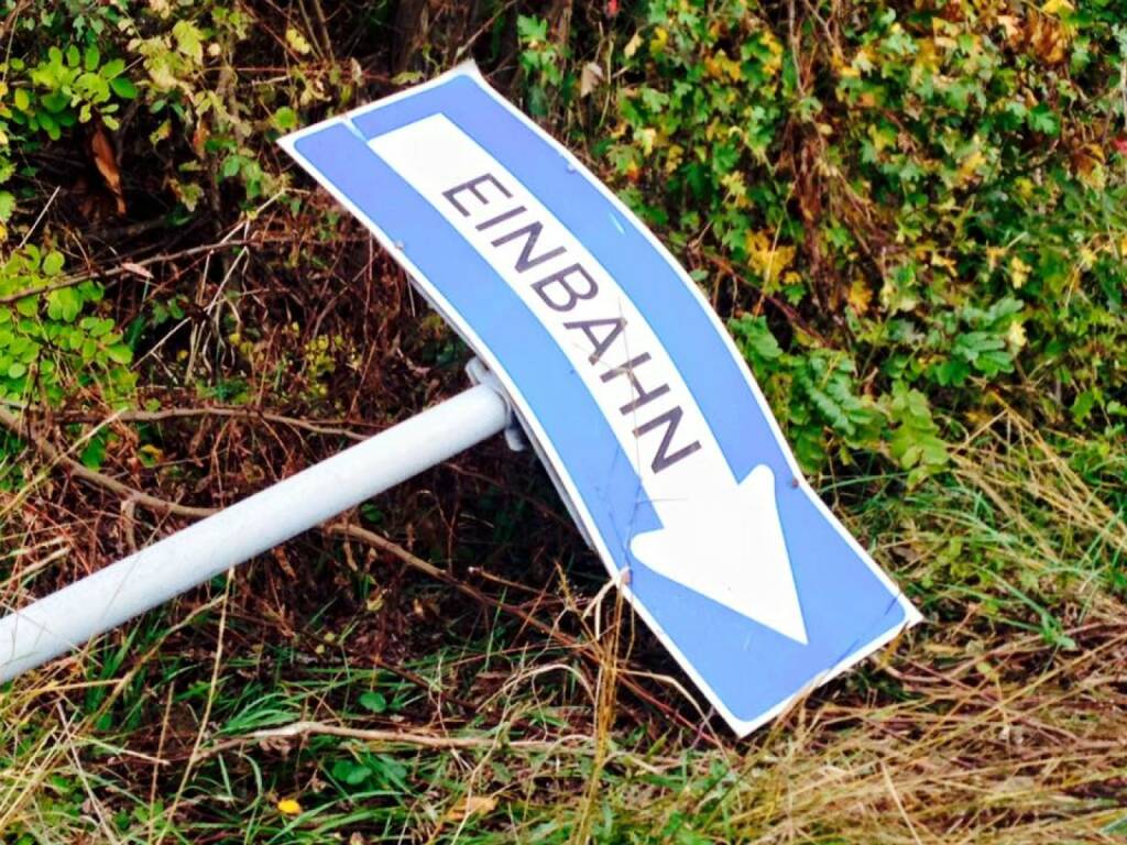 Einbahn nach unten, Baisse (30.11.2015) 