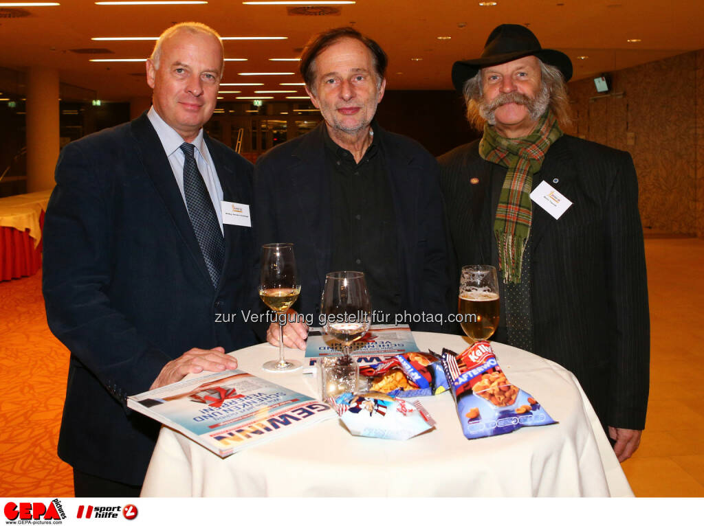 Hermann Stockinger, Roland Herzog and Martin Toporek (Photo: GEPA pictures/ Christian Ort), © Sporthilfe/GEPA (01.12.2015) 