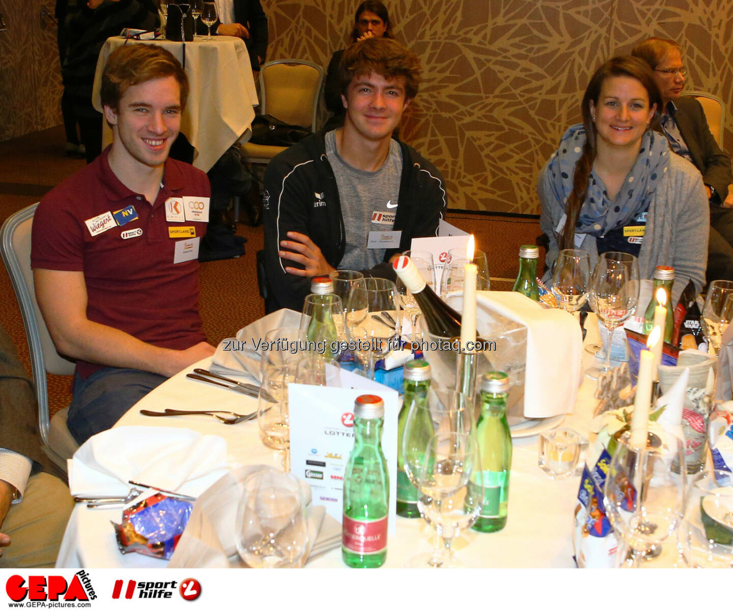 Andreas Onea, Nico Langmann and Sabine Weber-Treiber (Photo: GEPA pictures/ Christian Ort)