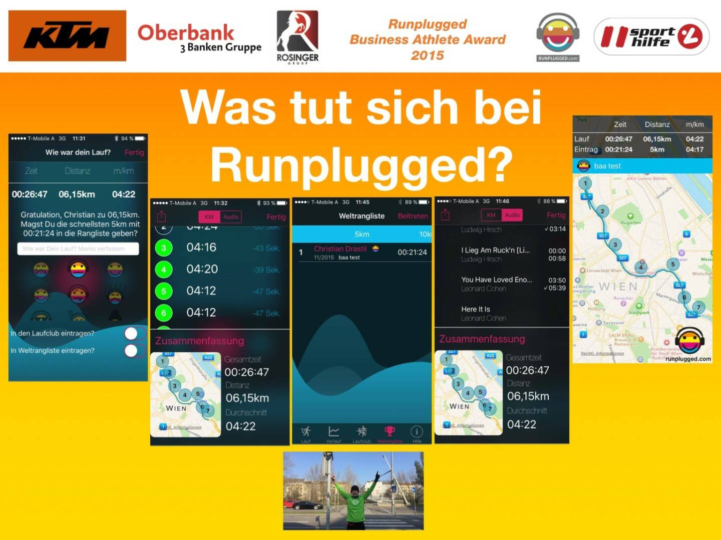 Was tut sich bei Runplugged? 