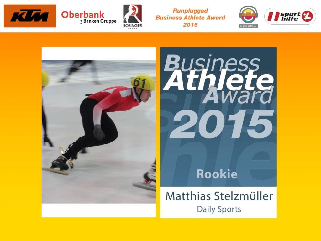 Matthias Stelzmüller, Rookie (01.12.2015)