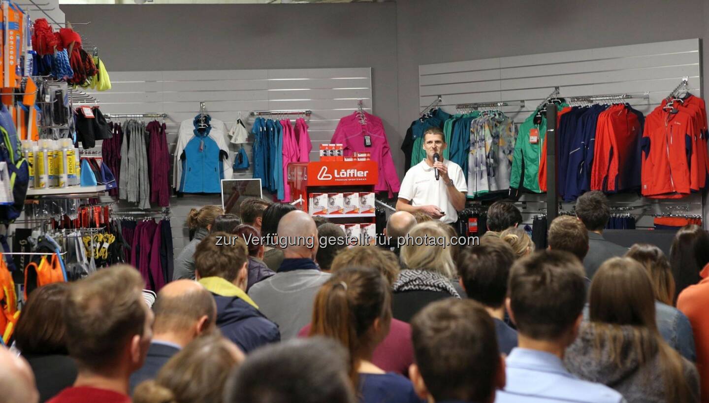 Wilhelm Lilge im Wemove Running Store © Wally