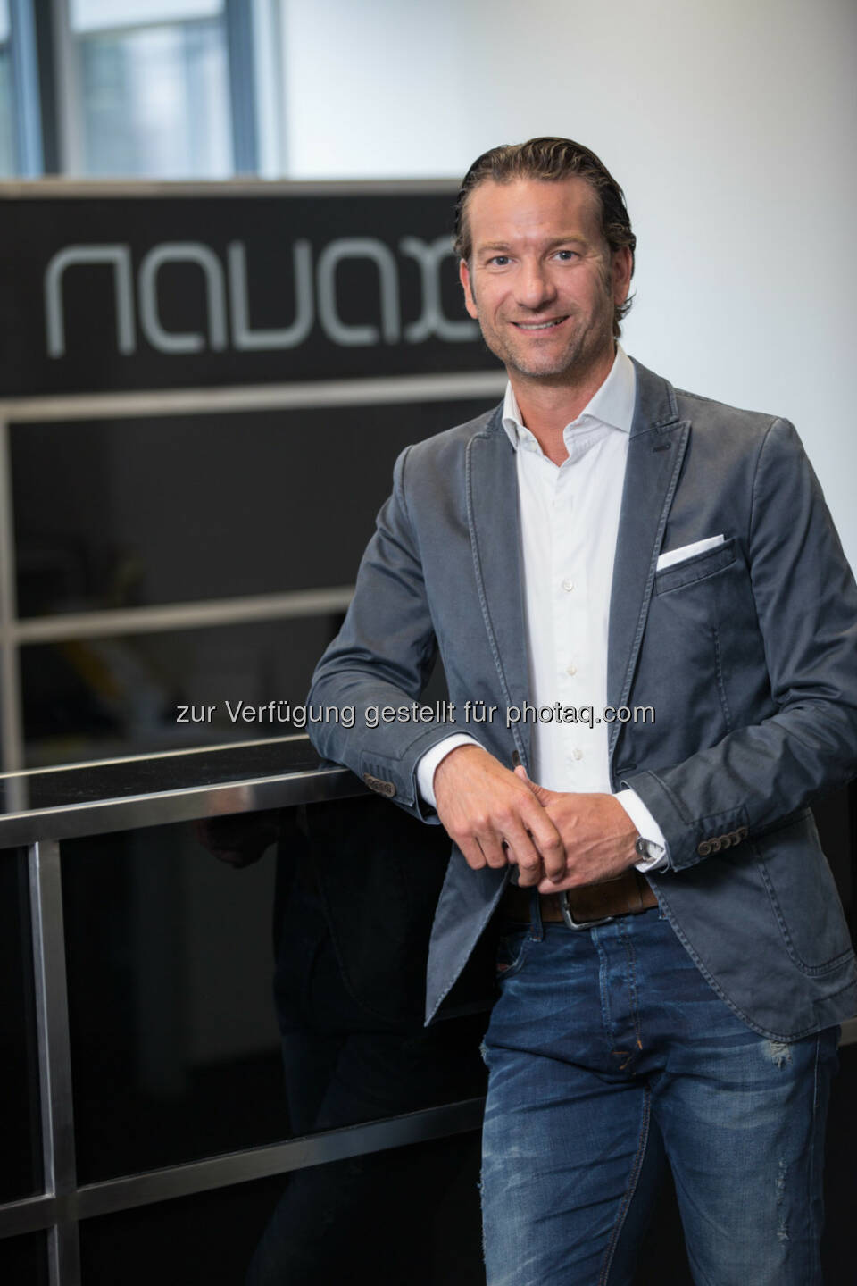 Oliver Krizek (Eigentümer und GF Navax Unternehmensgruppe) : www.NAVAX.com in neuem Kleid : Das IT-Systemhaus präsentiert sich mit neuer Website : Fotocredit: Navax