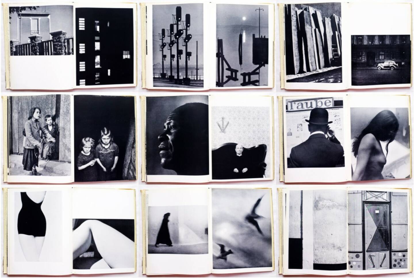 Otto Steinert - Subjektive Fotografie - Ein Bildband moderner Fotografie, Brüder Auer Verlag 1952, Beispielseiten, sample spreads - http://josefchladek.com/book/otto_steinert_-_subjektive_fotografie_-_ein_bildband_moderner_fotografie