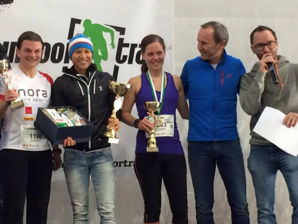 Annabelle Mary Konczer: Sieg beim Vienna Indoor Trail Run über die 10km Distanz (13.12.2015) 