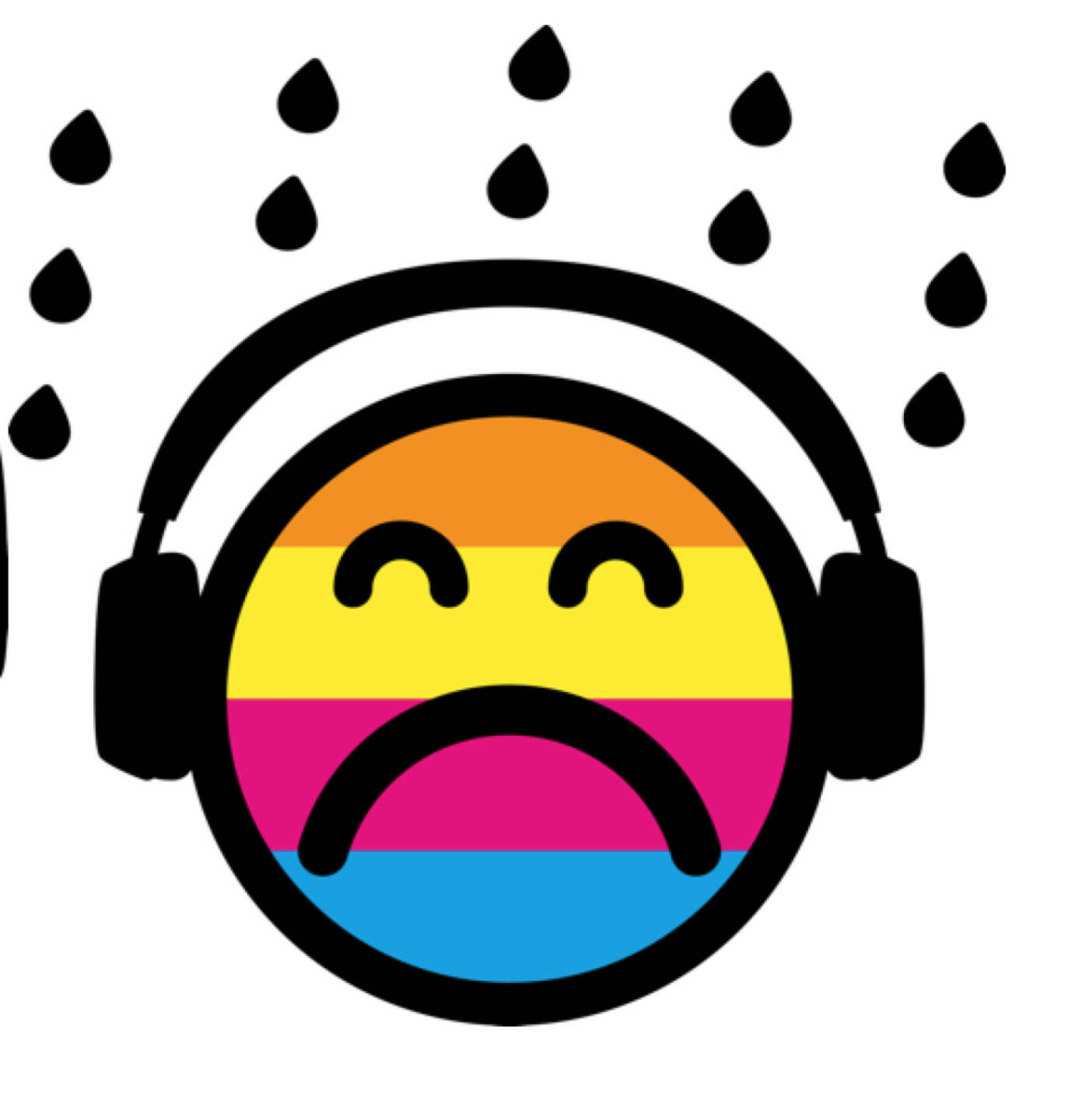 Runplugged Runmoji Regen  auf http://www.runplugged.com/app 