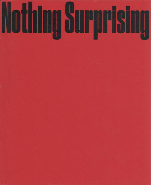 Ali Taptik - Nothing Surprising, Marraine Ginette éditions 2015, Cover - http://josefchladek.com/book/ali_taptik_-_nothing_surprising, © (c) josefchladek.com (16.12.2015) 