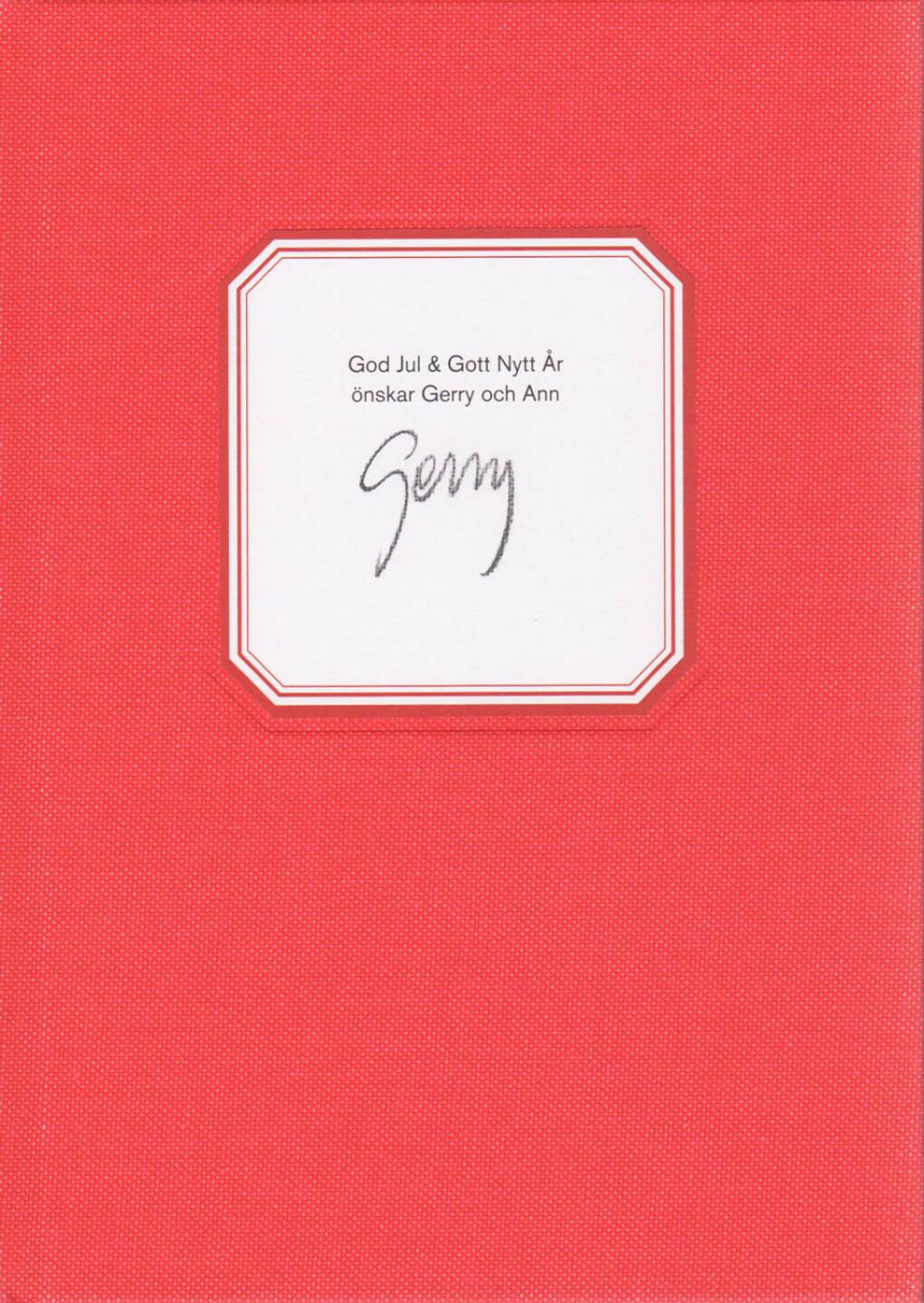Gerry Johansson - God Jul & Gott Nytt Ar, GunGallery 2011, Cover - http://josefchladek.com/book/gerry_johansson_-_god_jul_gott_nytt_ar