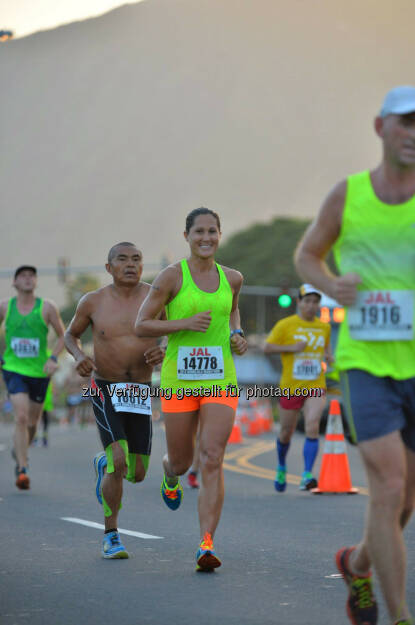 beim Honolulu Marathon (28.12.2015) 